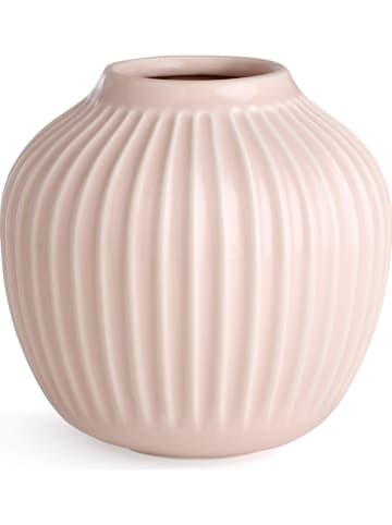 Kähler Vaas "Hammershøi" lichtroze - (H)12,5 cm