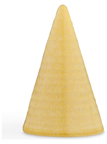 Kähler Decoratief object "Glasurtop" geel - (H)11 x Ø 7 cm