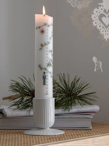 Kähler Kerzenhalter "Hammershøi" in Weiß - Ø 5 cm