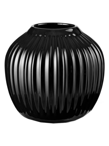 Kähler Vase "Hammershøi" in Schwarz - (H)13 cm