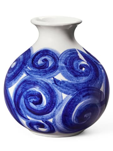 Kähler Wazon w kolorze granatowym - wys. 10,5 cm