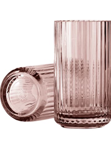 LYNGBY Wazon w kolorze jasnoczerwonym - wys. 15 cm