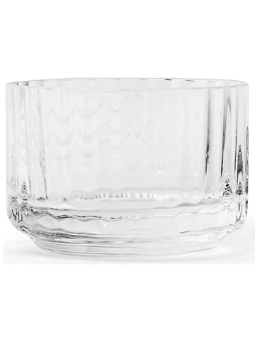 LYNGBY Windlicht in Transparent - (H)5,5 x Ø 6,7 cm