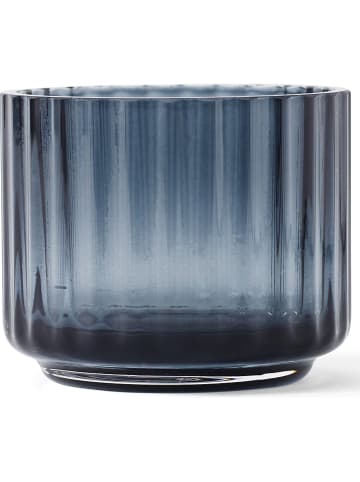 LYNGBY Windlicht in Blau - (H)5,5 x Ø 6,7 cm