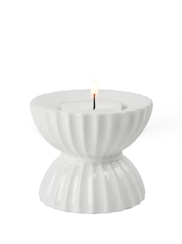 LYNGBY Kerzenständer "Tura" in Weiß - Ø 8 cm