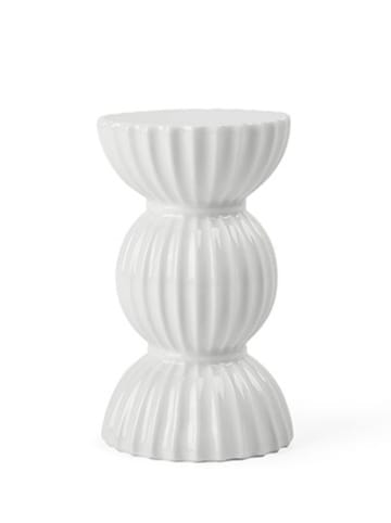 LYNGBY Kerzenständer "Tura" in Weiß - Ø 14 cm