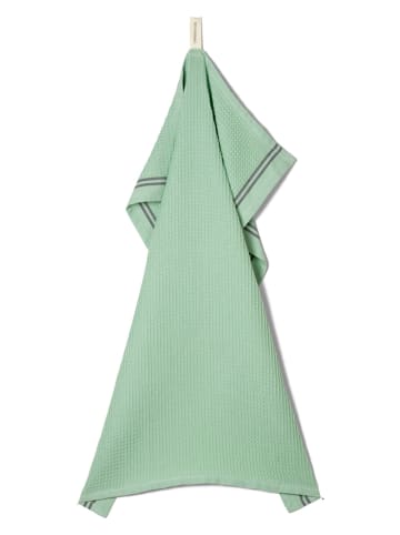 Rosendahl 2-delige set: theedoeken "Alpha" mintgroen - (L)70 x (B)50 cm