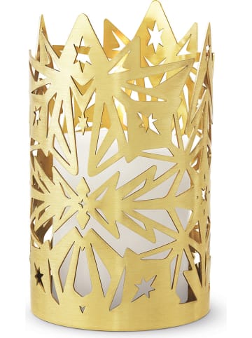 Rosendahl Windlicht in Gold - (H)16 x Ø 9,5 cm