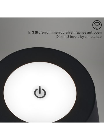 Briloner LED-Standleuchte "Kiki" in Schwarz - EEK F (A bis G)