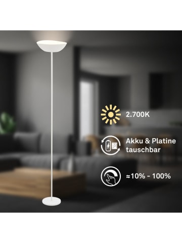 Briloner Staande ledlamp wit - energieklasse F (A tot G)