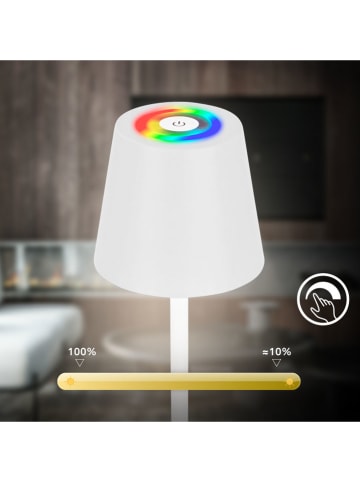 Briloner Staande ledlamp wit met kleurwisselfunctie - energieklasse G (A tot G)