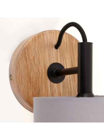Briloner Wandleuchte in Hellbraun/ Grau - (B)17,8 cm