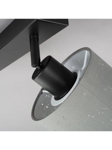 Briloner Lampa sufitowa w kolorze szaro-czarnym - szer. 65 cm