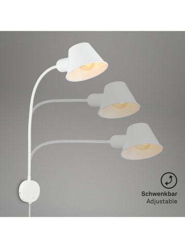 Briloner Bedlampje wit - (B)40 x (H)55 cm