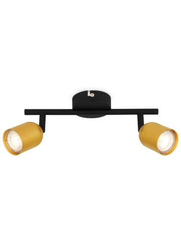 Briloner Deckenleuchte in Schwarz/ Gold - (B)27,5 cm 