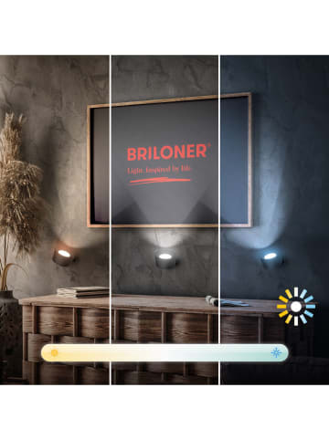 Briloner Magnetische LED-Wandleuchte in Schwarz - EEK G (A bis G)