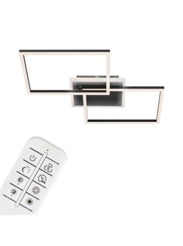 Briloner CCT-LED-Deckenleuchte in Schwarz - EEK F (A bis G)