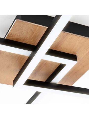 Briloner Lampa sufitowa LED w kolorze jasnobrązowo-czarnym - KEE G (A do G)