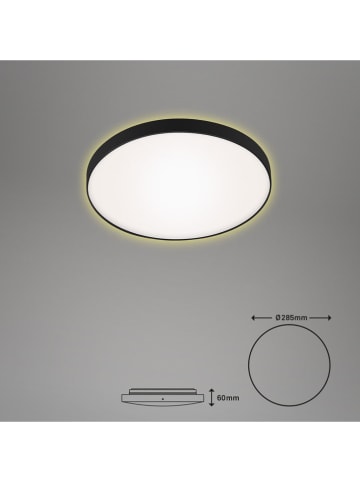 Briloner Lampa sufitowa LED w kolorze czarnym - KEE F (A do G)