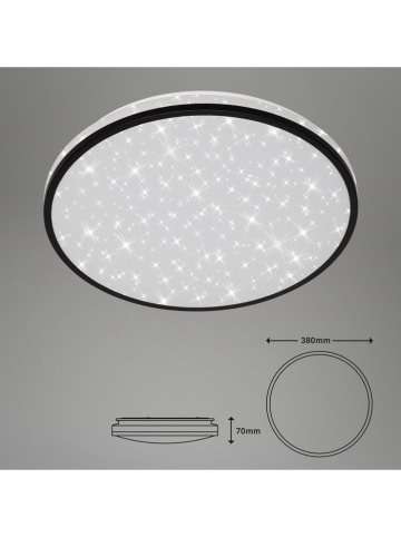 Briloner LED Deckenleuchte in Schwarz - EEK E (A bis G)