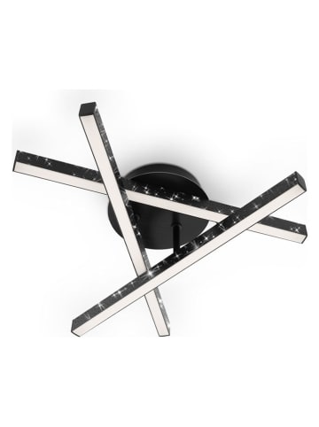 Briloner Lampa sufitowa LED w kolorze czarnym - KEE D (A do G)