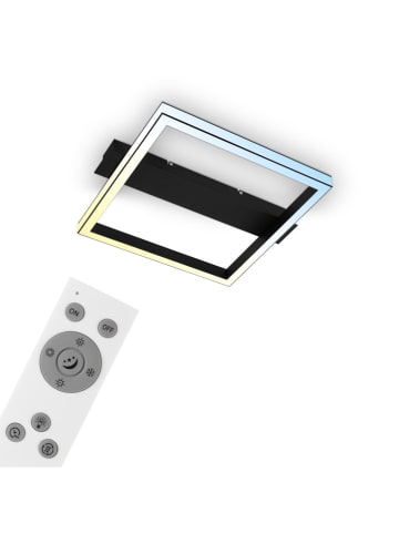 Briloner Ledplafonnière zwart - energieklasse F (A tot G)