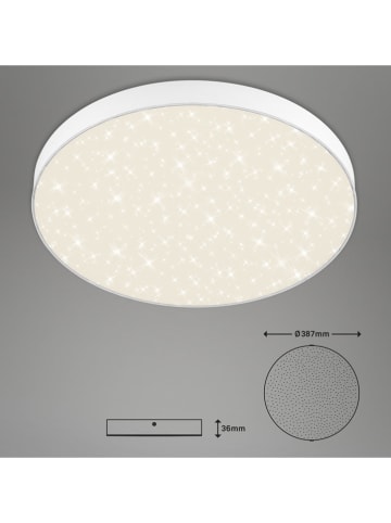 Briloner CCT ledplafonnière wit - energieklasse E (A tot G)