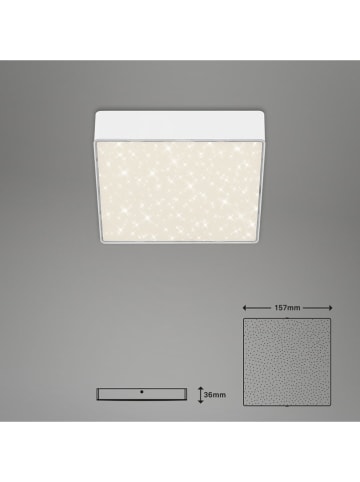 Briloner Lampa sufitowa LED w kolorze białym - KEE F (A do G)