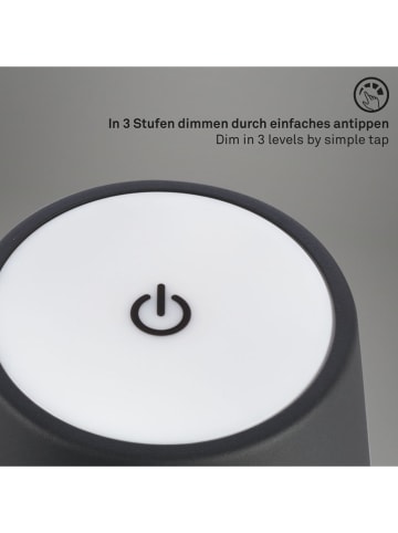 Briloner LED-Tischleuchte "Kiki" in Schwarz - EEK F (A bis G)