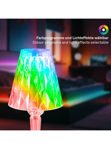 Briloner RGB-LED-Tischleuchte in Ohne Farbe - (H)22,5 cm