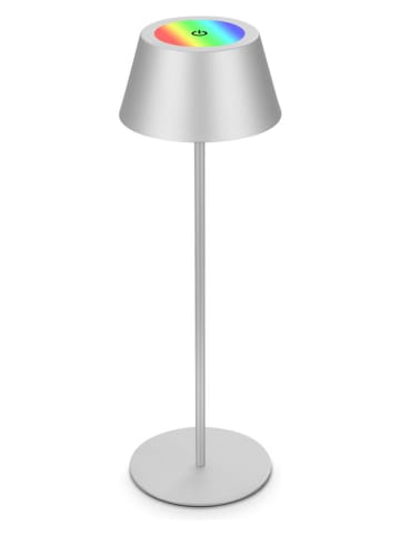 Briloner RGB-LED-Tischleuchte in Silber - EEK G (A bis G)