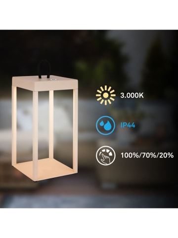 Briloner LED-Laterne "Luca" in Weiß - EEK G (A bis G)