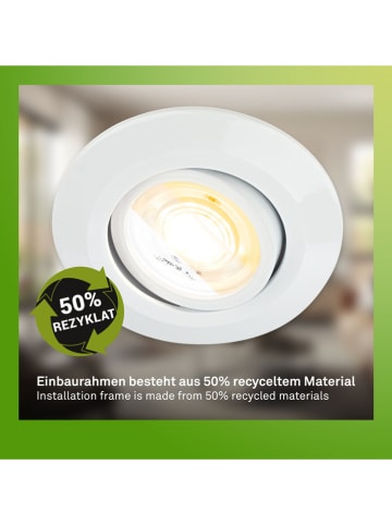 Briloner 3-delige set: ledinbouwlampen wit - energieklasse F (A tot G)