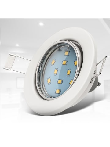 Briloner Lampy wpuszczane LED (6 szt.) w kolorze białym - KEE G (A do G)