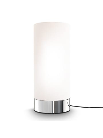 Briloner Nachttischlampe in Weiß - (H)24,4 cm