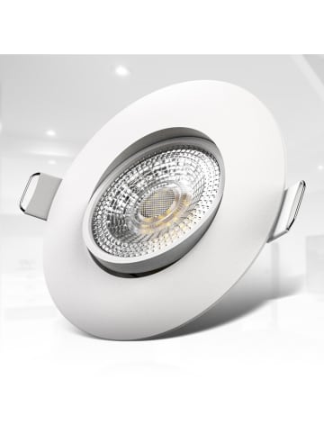 Briloner Lampy wpuszczane LED (6 szt.) w kolorze białym - KEE F (A do G)