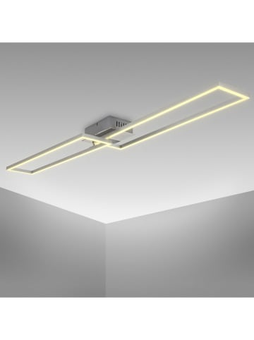 Briloner Ledplafonnière zilverkleurig - energieklasse F (A tot G)