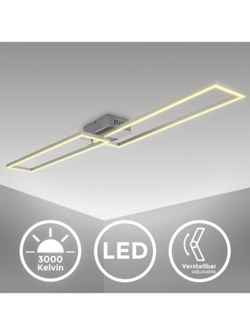 Briloner Lampa sufitowa LED w kolorze srebrnym - KEE F (A do G)