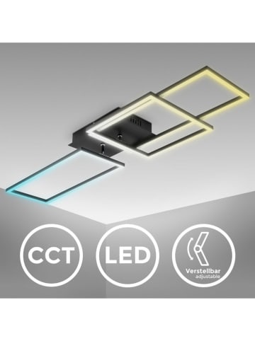 Briloner Lampa sufitowa CCT-LED w kolorze czarnym - KEE F (A do G)