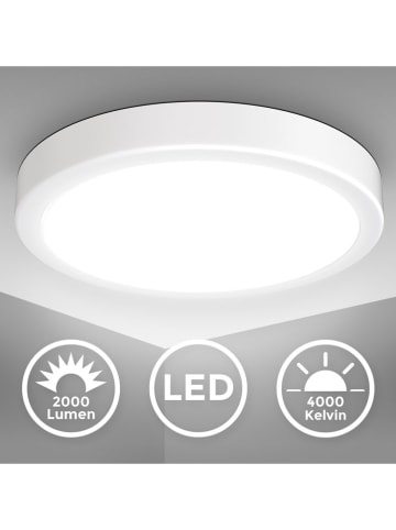 Briloner Ledplafonnière wit - energieklasse F (A tot G)