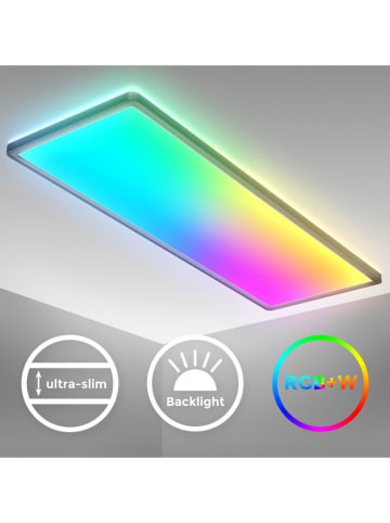 Briloner RGB-LED-Deckenleuchte in Schwarz - EEK D (A bis G)