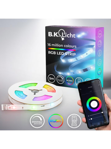 Briloner Listwa RGB-LED w różnych kolorach - dł. 5 m