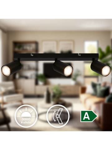 Briloner Lampa sufitowa LED w kolorze czarnym - KEE A (A do G)