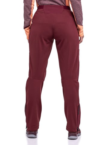 Schöffel Spodnie turystyczne "Rinnen" w kolorze bordowym