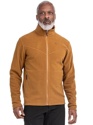 Schöffel Kurtka polarowa "Qutang" w kolorze musztardowym