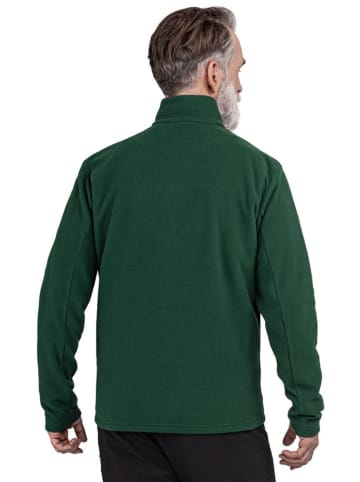 Schöffel Kurtka polarowa "Qutang" w kolorze ciemnozielonym