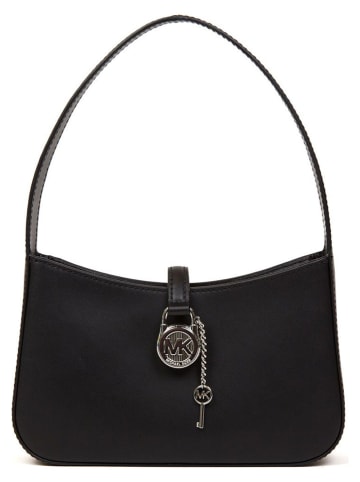 Michael Kors Leder-Schultertasche in Schwarz - (B)23 x (H)14 x (T)5 cm