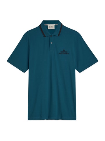 Scotch & Soda Koszulka polo w kolorze granatowym