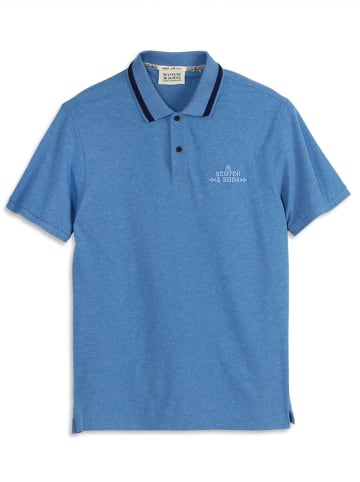 Scotch & Soda Poloshirt blauw