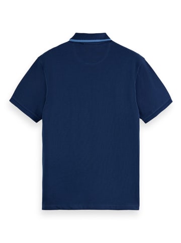 Scotch & Soda Poloshirt donkerblauw